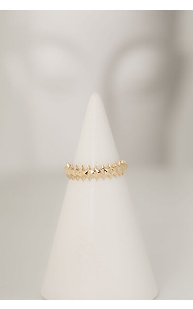 Kolyecik 14 Ayar Altın Trend Yüzük