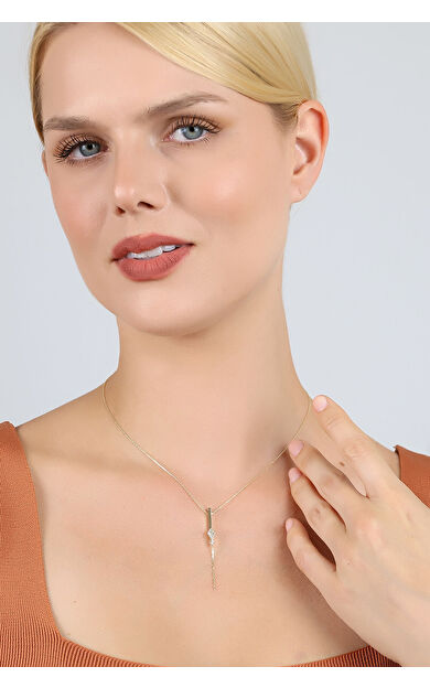 Kolyecik 14 Ayar Altın Uçurtma İ Harfi Kolye