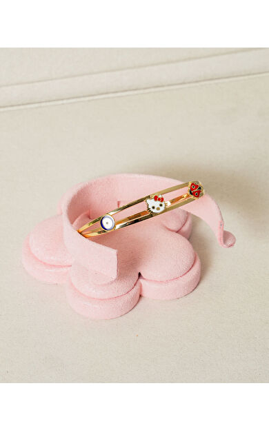 Kolyecik 14 Ayar Altın Uğur Böceği Bilezik