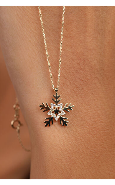 Kolyecik 14 Ayar Altın Yıldız Kartanesi Kolye