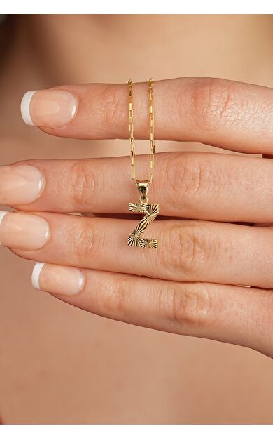 Kolyecik 14 Ayar Altın Kutup Yıldızı Kolye Ucu