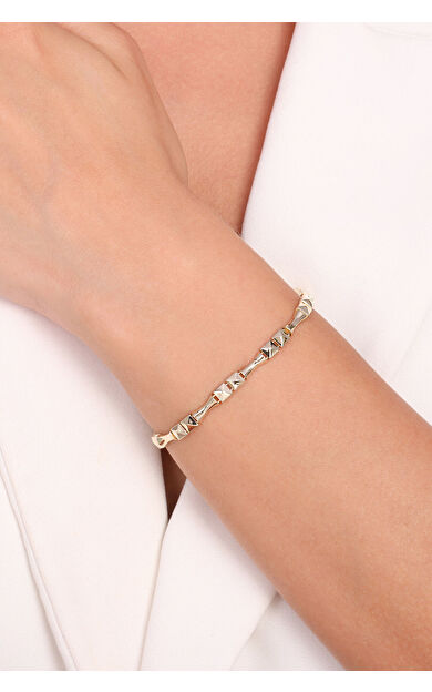 Kolyecik 14 Ayar Altın Zincir Bileklik