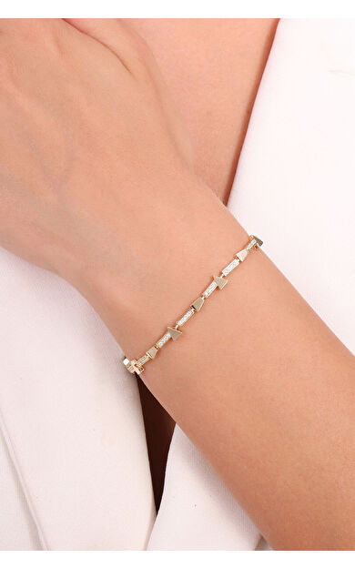 Kolyecik 14 Ayar Altın Zincir Bileklik