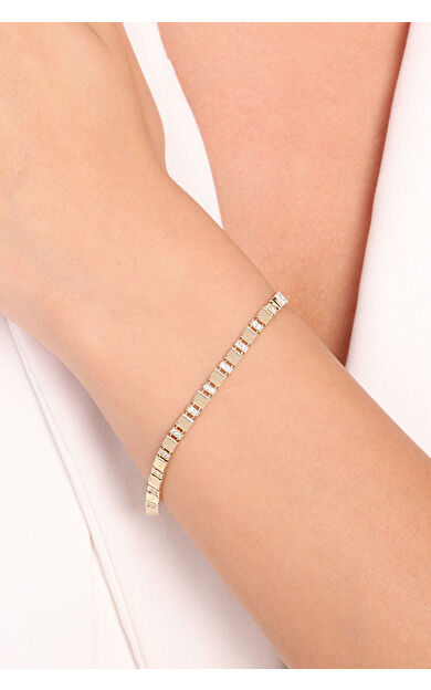 Kolyecik 14 Ayar Altın Zincir Bileklik