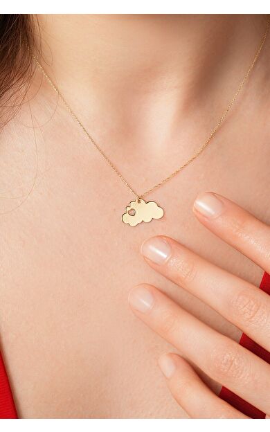 Kolyecik 14 Ayar Bulut Kolye