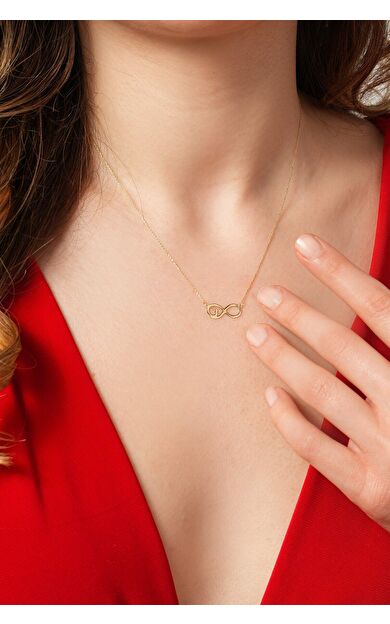Kolyecik 14 Ayar Sonsuzluk Kolye
