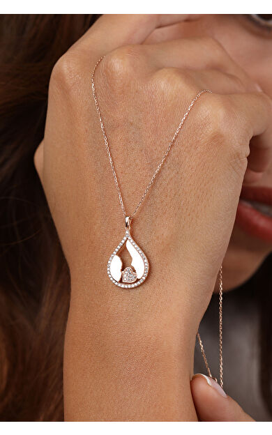 Kolyecik 14 Ayar Altın Anne Çocuk Kolye