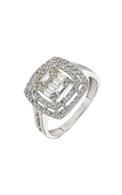 Kolyecik 14 Ayar Altın Baget Yüzük