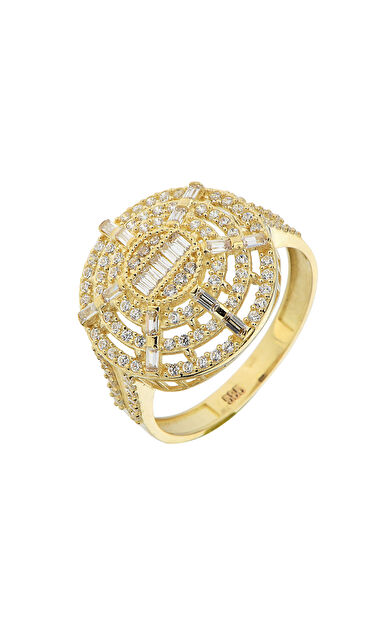 Kolyecik 14 Ayar Altın Baget Yüzük