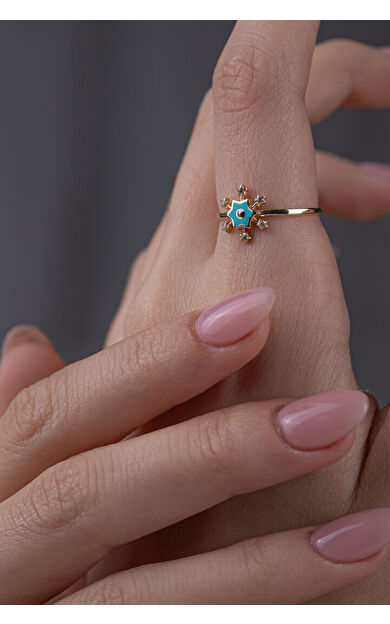 Kolyecik 14 Ayar Altın Yıldız Yüzük