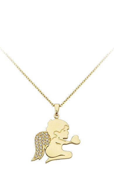 Kolyecik 14 Ayar Altın Çocuk Kolye