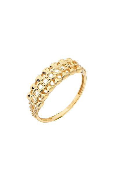 Kolyecik 14 Ayar Altın Eylül Yüzük