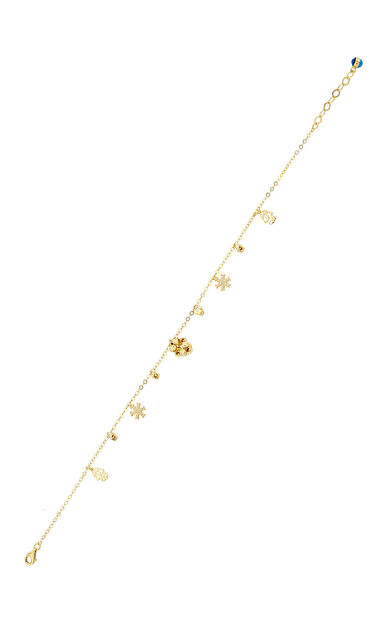 Kolyecik 14 Ayar Altın Kartanesi Halhal