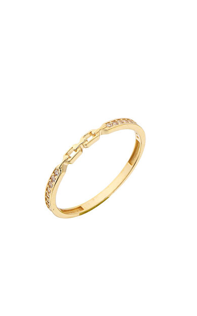 Kolyecik 14 Ayar Altın Hola Yüzük