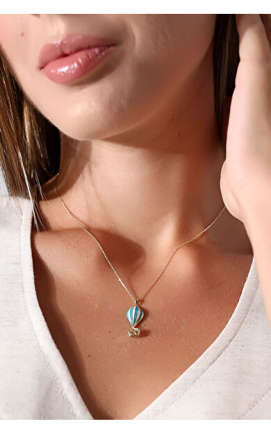 Kolyecik 14 Ayar Altın Kapadokya Kolye