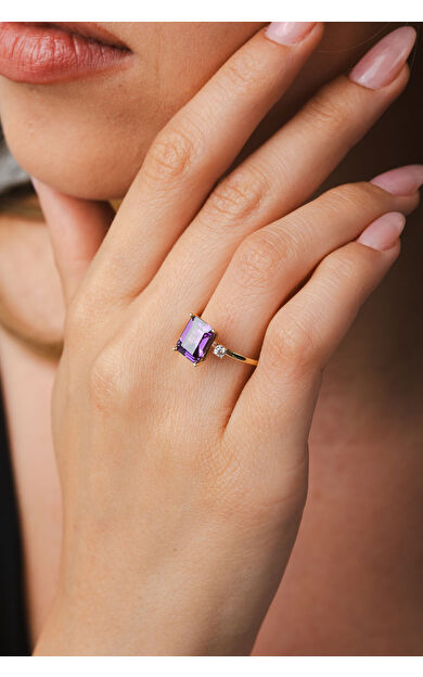 Kolyecik 14 Ayar Altın Baget Yüzük