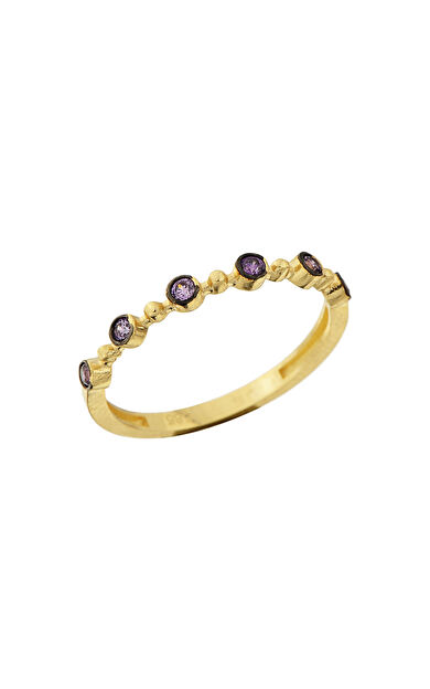 Kolyecik 14 Ayar Altın Rasta Yüzük