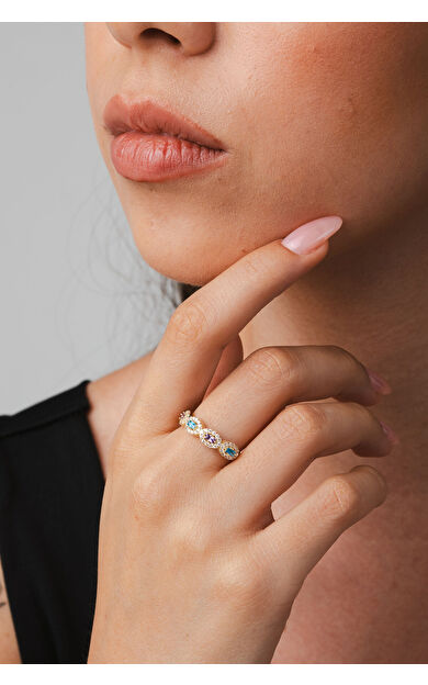 Kolyecik 14 Ayar Altın Ronesans Yüzük