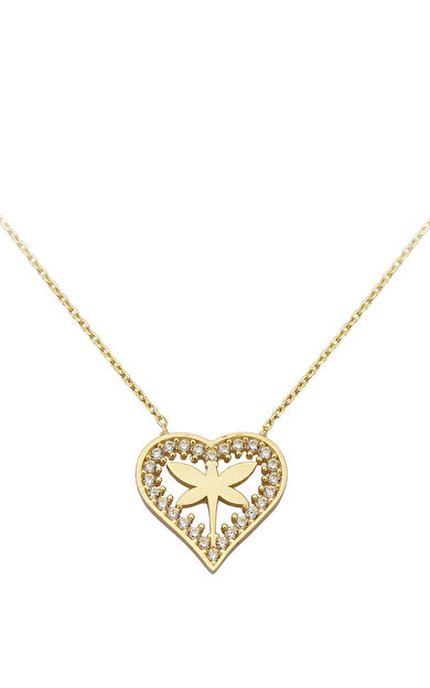 Kolyecik 14 Ayar Altın Yusufçuk Kolye