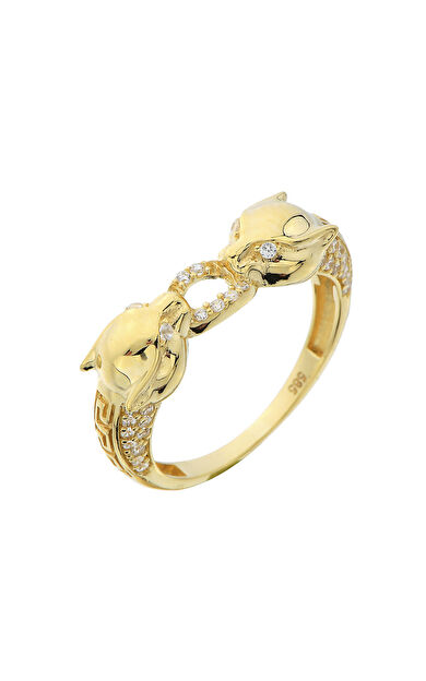 Kolyecik 14 Ayar Altın Yılan Yüzük