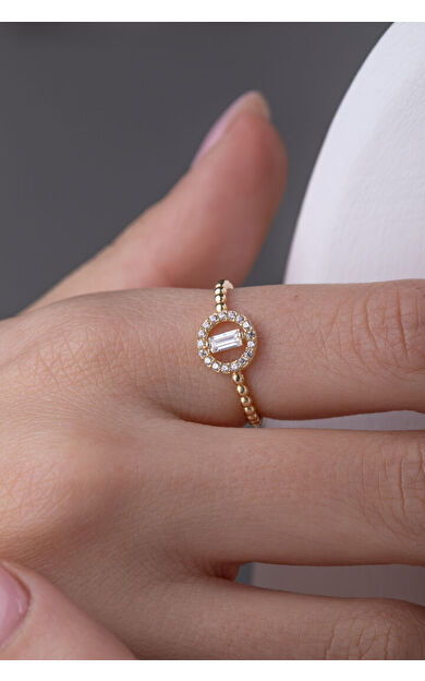 Kolyecik 14 Ayar Altın Baget Yüzük