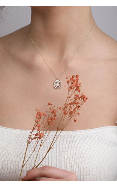 Kolyecik 14 Ayar Altın Baget Kolye