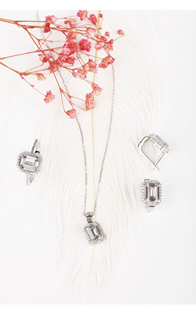 Kolyecik Altın Baget Üçlü Takım