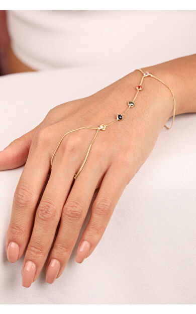 Kolyecik 14 Ayar Altın Renkli Şahmeran