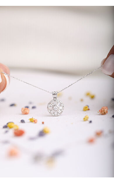 Kolyecik 14 Ayar Altın Yuvarlak Baget Kolye