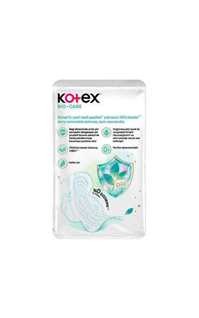 Kotex Bio-Care Quadro Hijyenik Ped Normal 20'li