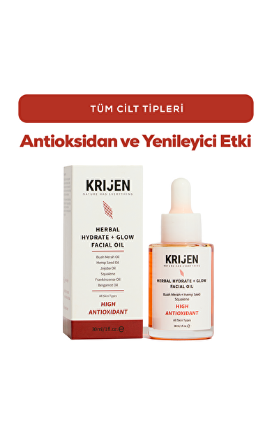 Buah Merah + Squalane Nemlendirici Yüz Bakım Yağı | Kenevir Tohumu + Akgünlük Yağı