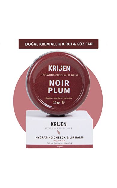 NOIR PLUM Mürdüm Renkli Dudak & Yanak Balmı 10 Gr