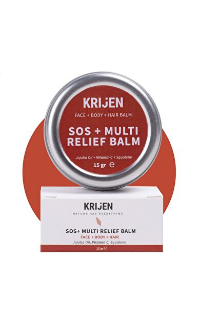 SOS+ Çok Amaçlı Bakım Balmı 15 Gr | %100 Doğal Yatıştırıcı