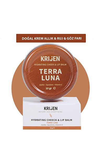 TERRA LUNA Bronz Renkli Dudak & Yanak Balmı 10 Gr