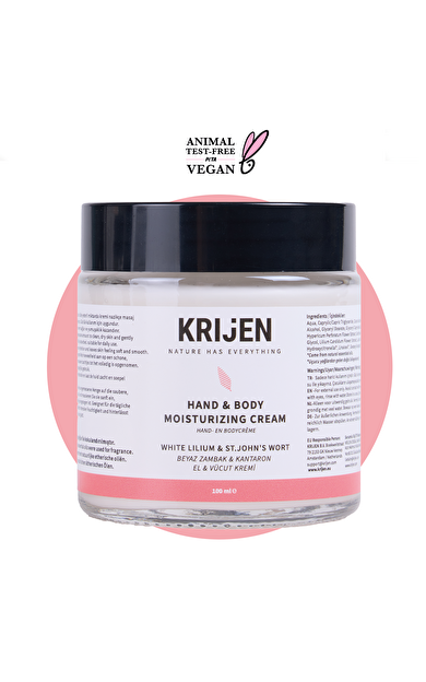 Zambak & Kantaron El ve Vücut Kremi  |  E Vitamini + Hindistan Cevizi Yağı + Shea Butter