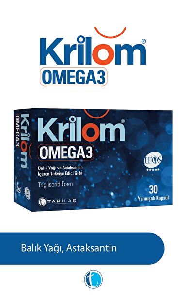 Krilom Omega-3 30 Yumuşak Kapsül