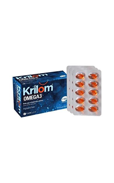 Krilom Omega-3 50 Yumuşak Kapsül-SKT:01/2029