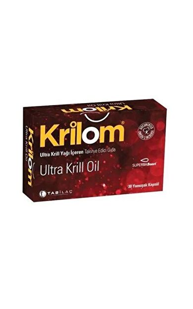 Krilom Ultra Krill Oil 30 Yumuşak Kapsül