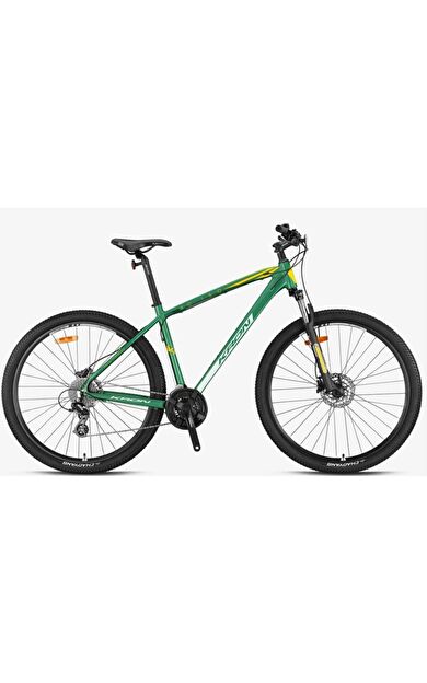 Kron XC150 29 Jant Hidrolik Disk MTB Dağ Bisikleti Shimano Altus M310 24 Vites 3×8 Mat Yeşil