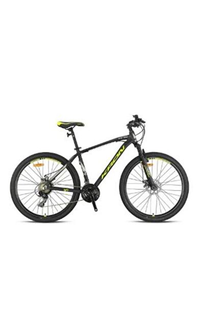 Kron XC 75 - 27.5 MTB - 16' - 21 Vites - M.DISC. - Mat Siyah-Neon Sarı/Bej