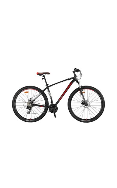 Kron XC 75 - 29" MTB - 19' - 21 Vites - M.DISC. - Mat Siyah-Kırmızı\Bej #KRN25-079