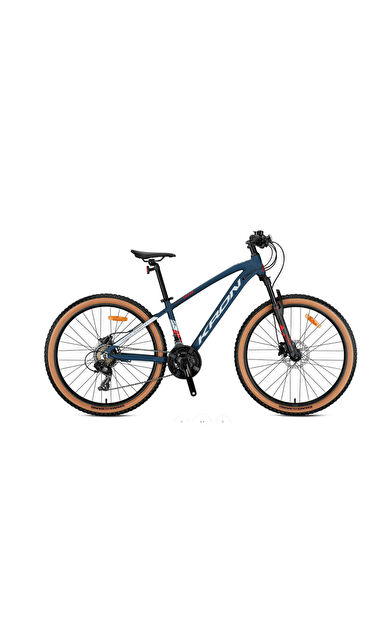 Kron XC100 HD 27,5 JANT 17cm KADRO LACİVERT-GRİ-KIRMIZI BİSİKLET