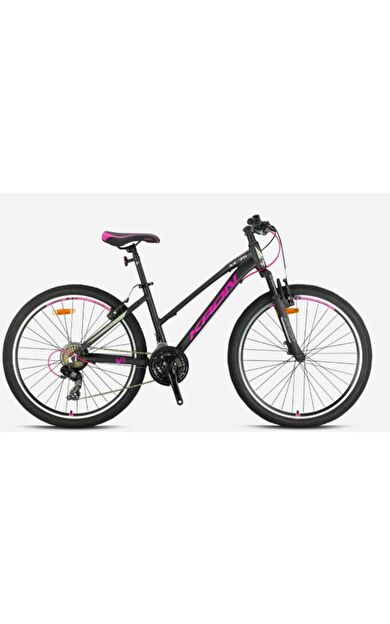 Kron XC 75 - 26 MTB Lady - 14' - 21 Vites - V.B - Mat Siyah-Çingene Pembesi/Bej