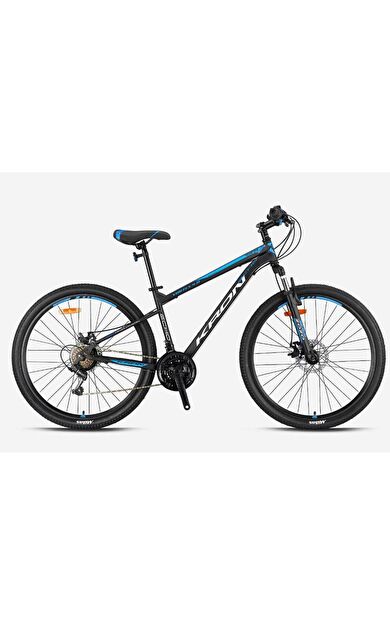 Kron VORTEX 4.0 - 26 MTB - 16' - 21 VİTES - M.DISC - MAT SİYAH-GRİ/MAVİ