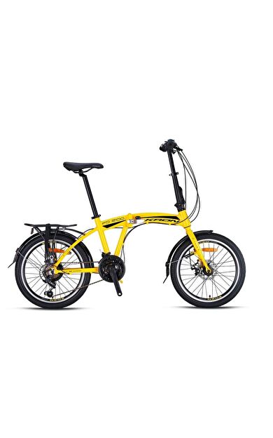 Kron Fd 2100 - 20 Mtb - 21 Vites - Mekanik Disk Fren - Sarı-siyah (aleminyum Bagaj/pvc Çamurluk)