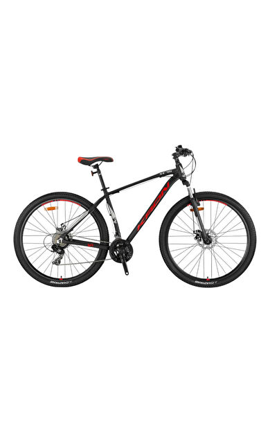 Kron XC 75 - 27,5" MTB - 18' - 21 Vites - M.DISC. - Mat Siyah-Kırmızı\Bej #KRN25-071