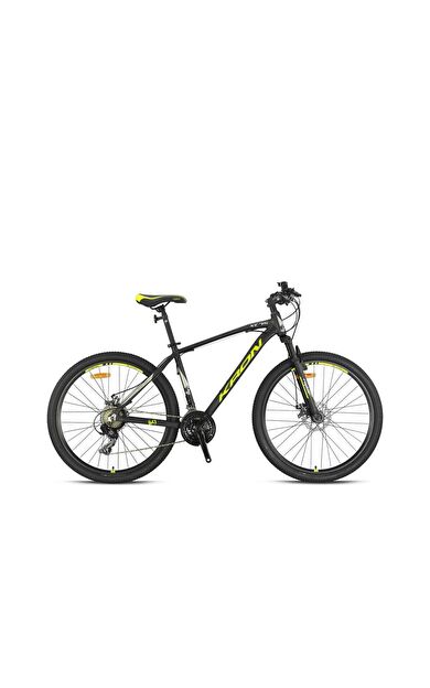 Kron XC 75 - 26 MTB - 14' - 21 Vites - M.Disc - Mat Siyah-Neon Sarı/Bej