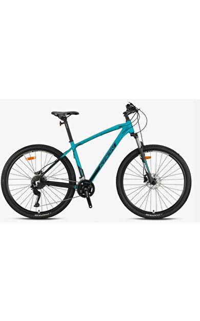 Kron XC300 29 Jant Hidrolik Disk MTB Dağ Bisikleti Shimano CUES U4000 2×9 18 Vites Turkuaz