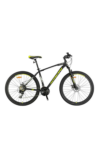 Kron XC 75 - 29" MTB - 17' - 21 Vites - M.DISC. - Mat Siyah-Neon Sarı\Bej #KRN25-074