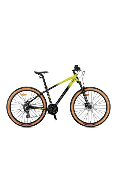 Kron XC150 29 Jant Hidrolik Disk MTB Dağ Bisikleti 24 Vites Amber Yanak Lastik Siyah Elektrik Sarı
